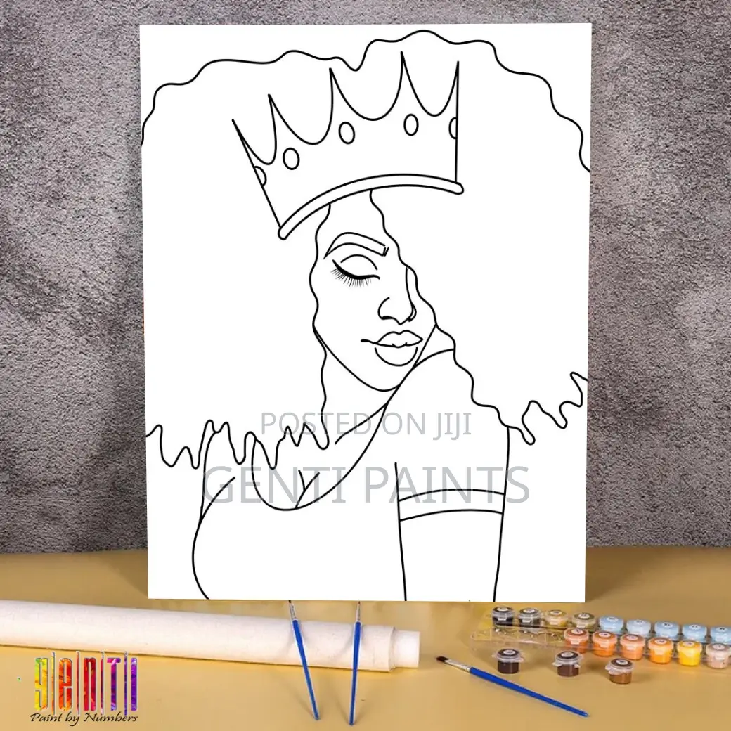 Pre Drawn Canvas 40x30 Paint by Numbers