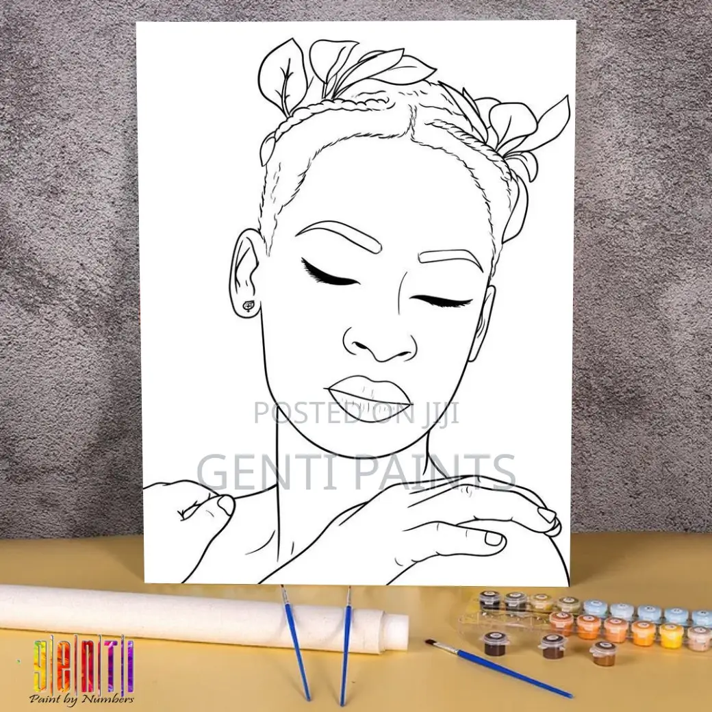Pre Drawn Canvas 40x30 Paint by Numbers