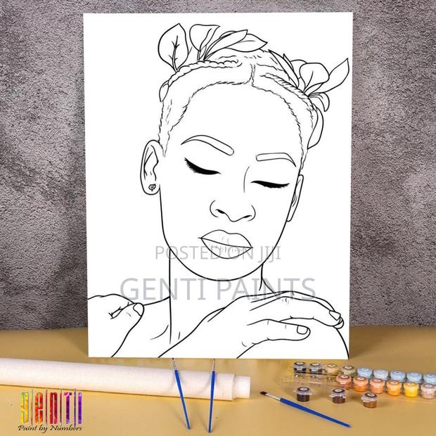Pre Drawn Canvas 40x30 Paint by Numbers - thumbnail 8