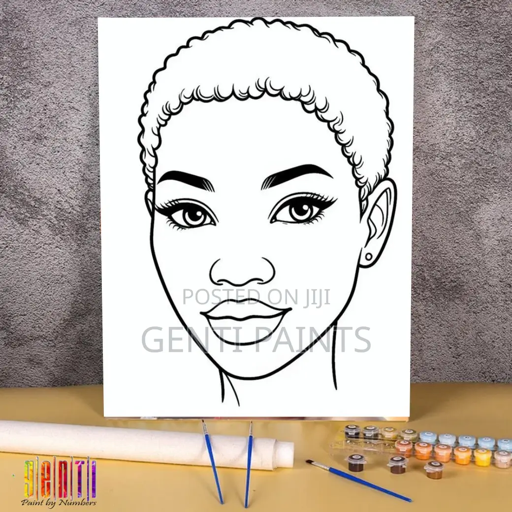 Pre Drawn Canvas 40x30 Paint by Numbers