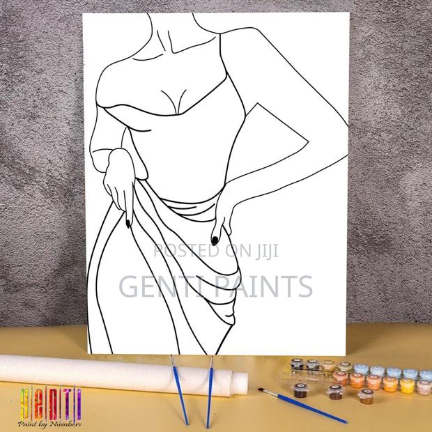 Pre Drawn Canvas 40x30 Paint by Numbers - thumbnail 11