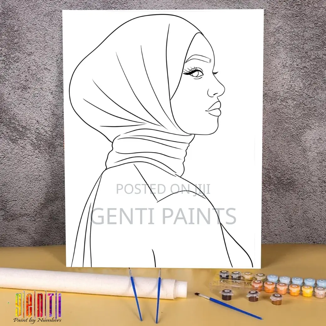 Pre Drawn Canvas 40x30 Paint by Numbers