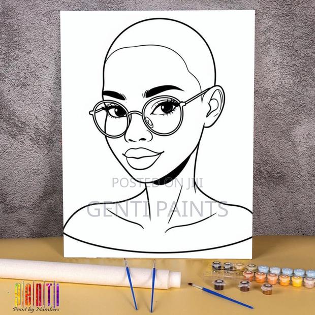 Pre Drawn Canvas 40x30 Paint by Numbers - thumbnail 14