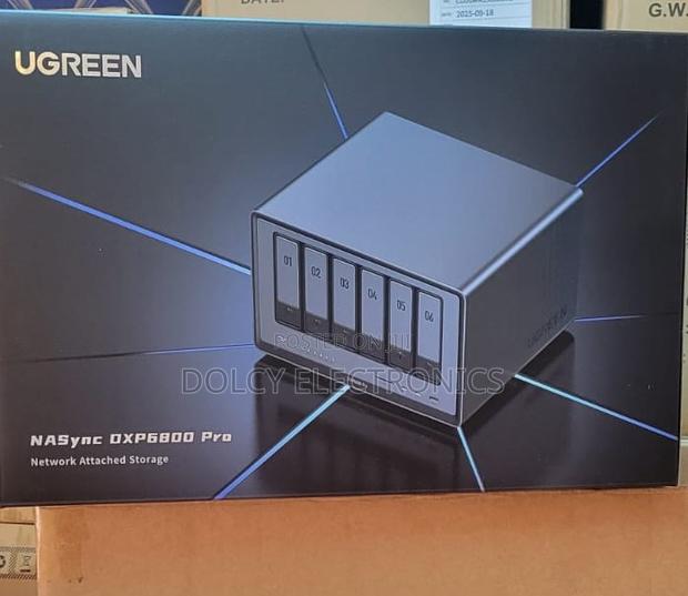 Ugreen Pro 6 Bay High Performance Desktop Nas. - main view