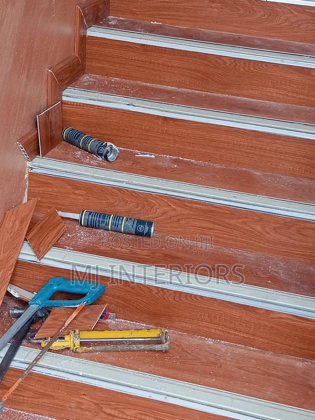 Durable SPC Vinyl Flooring Easy Install Click Lock System
