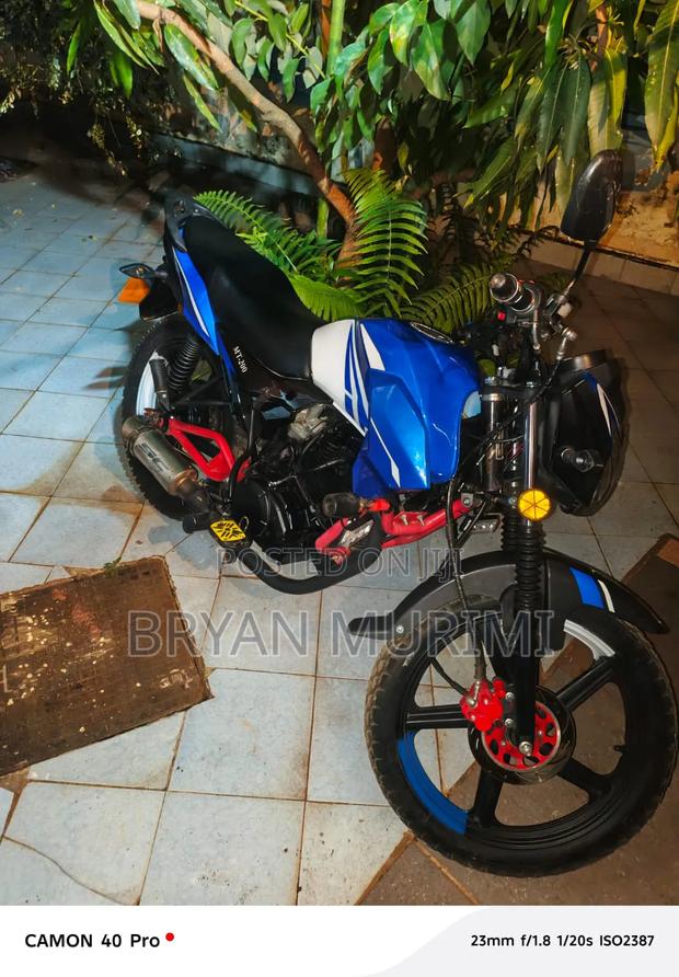 Motorcycle 2022 Blue - thumbnail 4