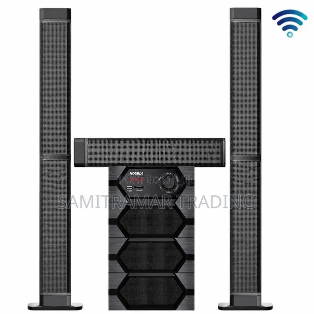 Nb-2040 Nobel High Power 5.1-Channel Tallboy Home Theater System