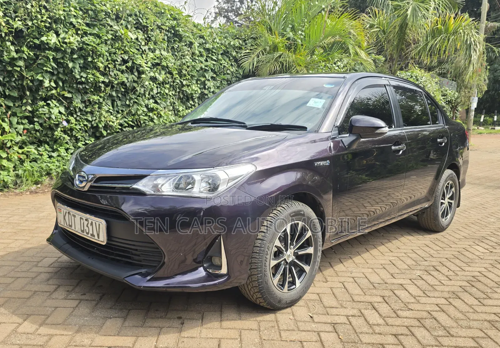 Toyota Axio 2018 Purple