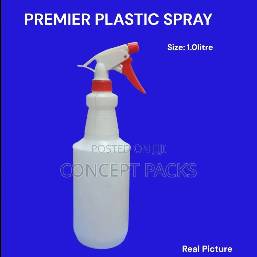 10pcs Premier Plastic Spray Bottle – 1 Litre