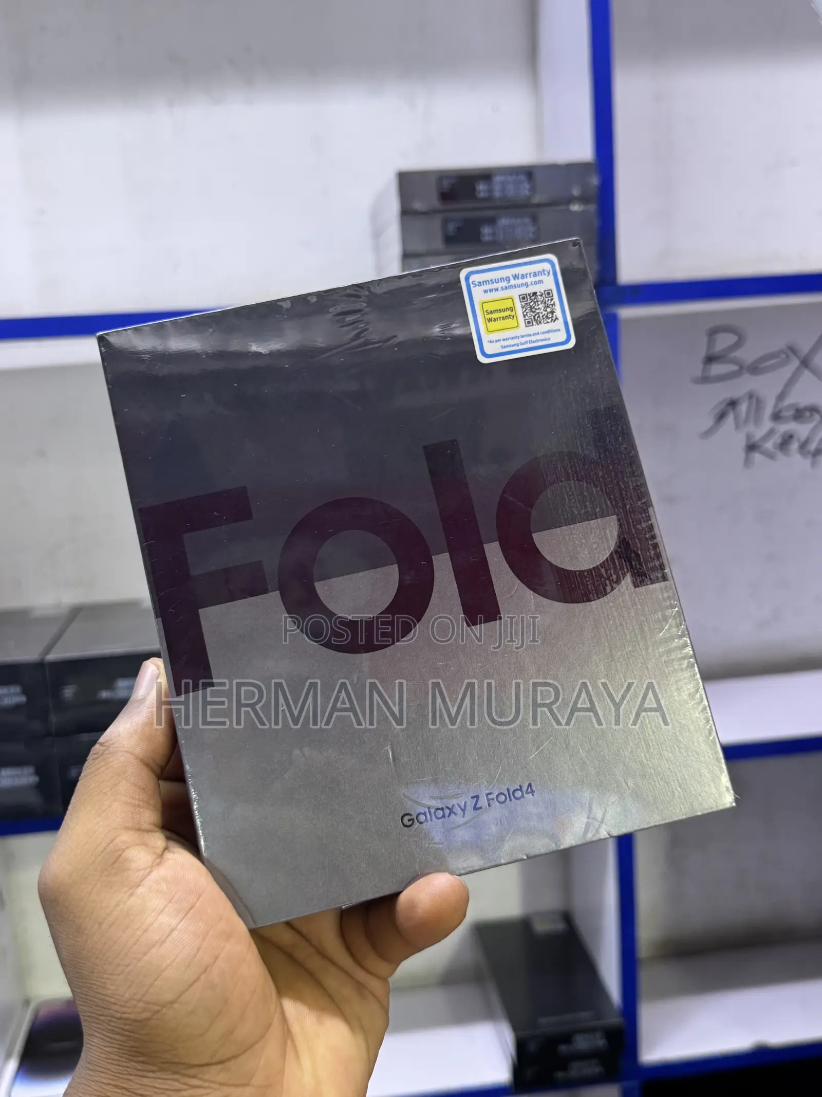 New Samsung Galaxy Z Fold4 256 GB Black