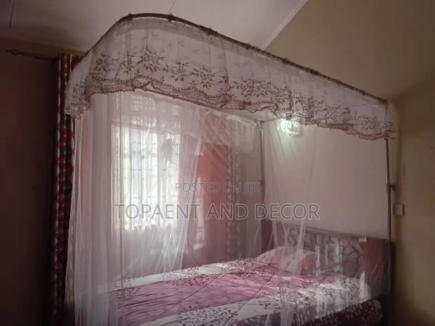 Beautiful 2 Stands Railed Mosquito Net - main view