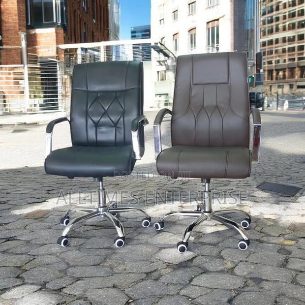 Executive Leather High Back Recliner Office Chair