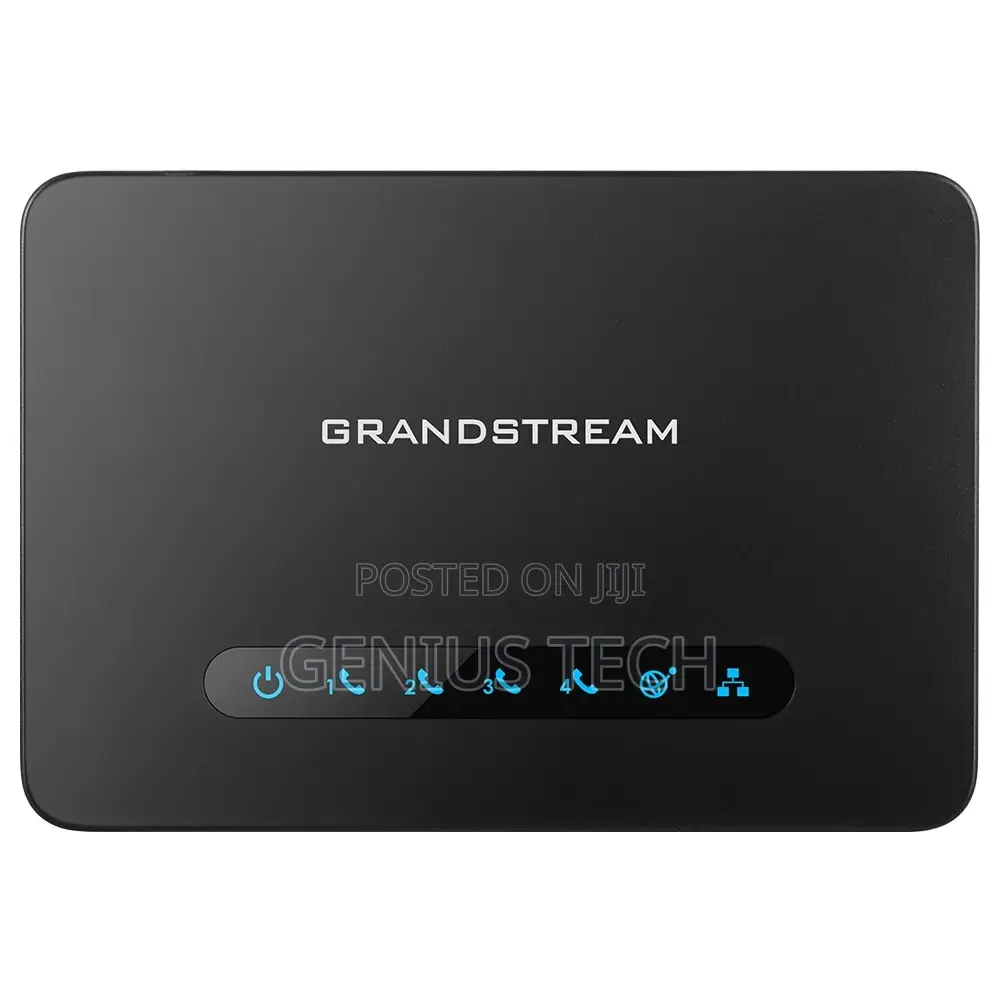 Grandstream Ht814 4-Port Ata Voip Gateway With Gigabit Router