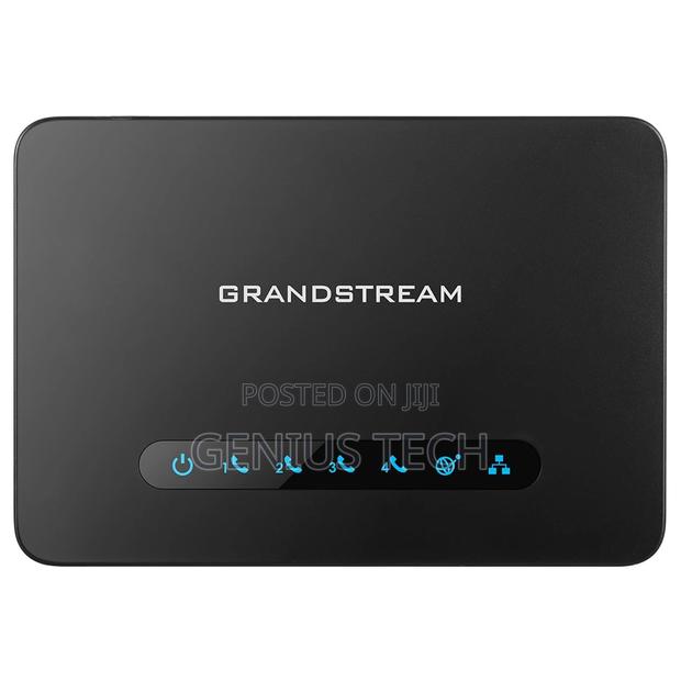 Grandstream Ht814 4-Port Ata Voip Gateway With Gigabit Router