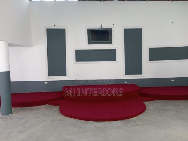 Premium Maroon Carpet for Church Sanctuary Floors