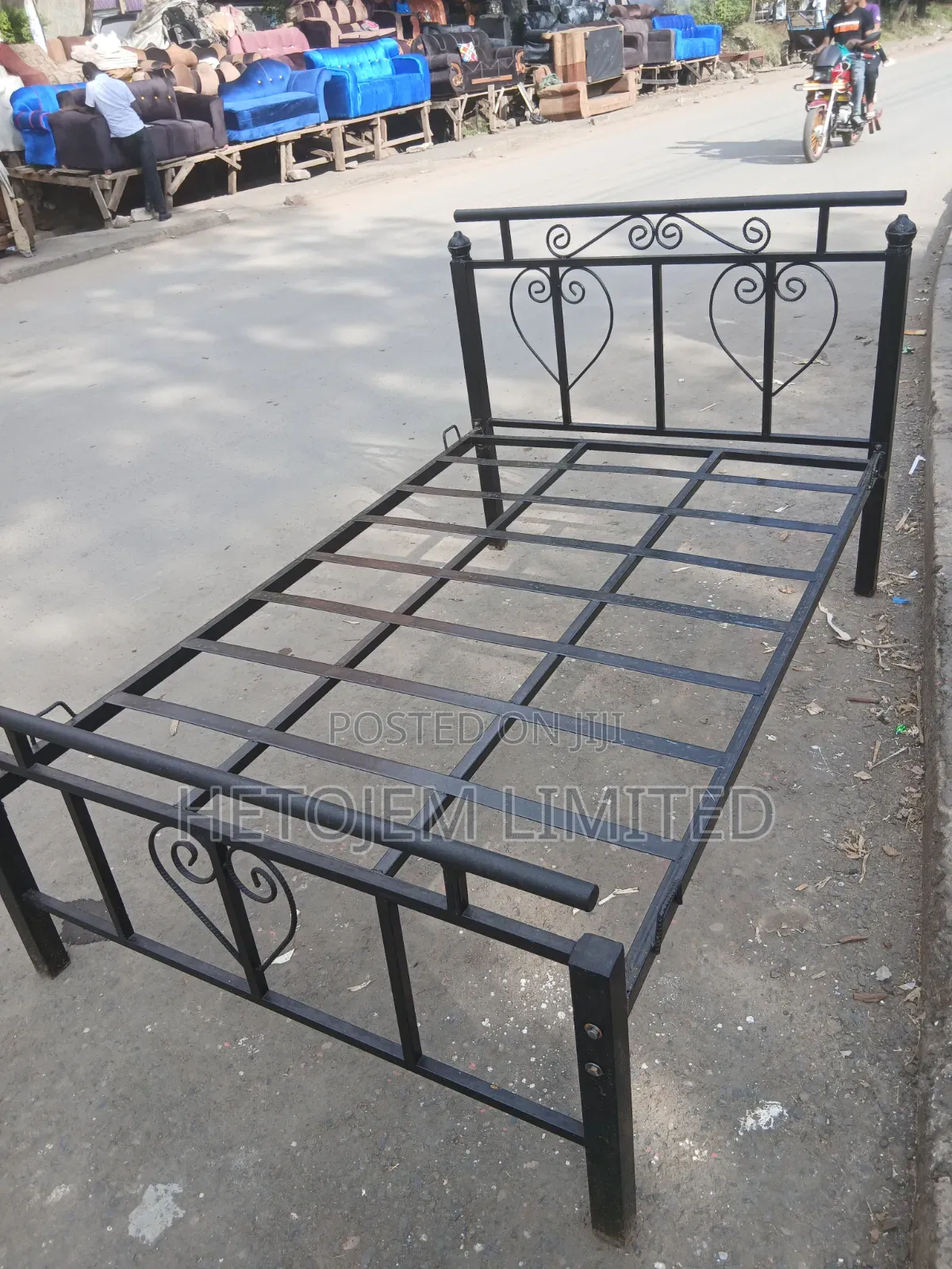 Modern Metallic Beds Available