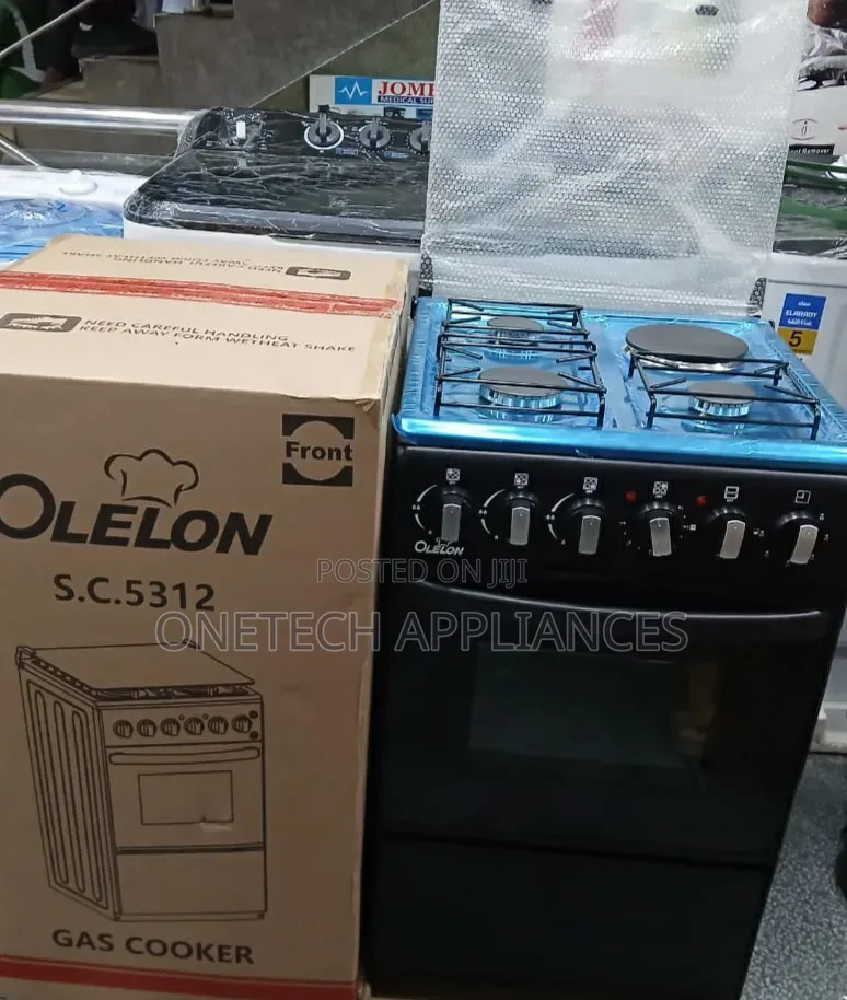 Olelon 50by55 3+1 Standing Cooker