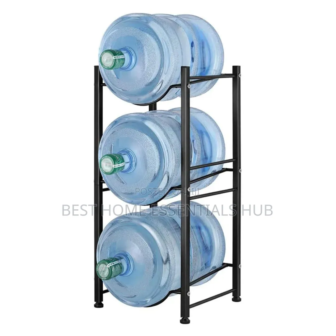 3 Tier Heavy Duty Water Bottle Holder Rack