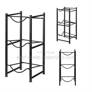 3 Tier Heavy Duty Water Bottle Holder Rack