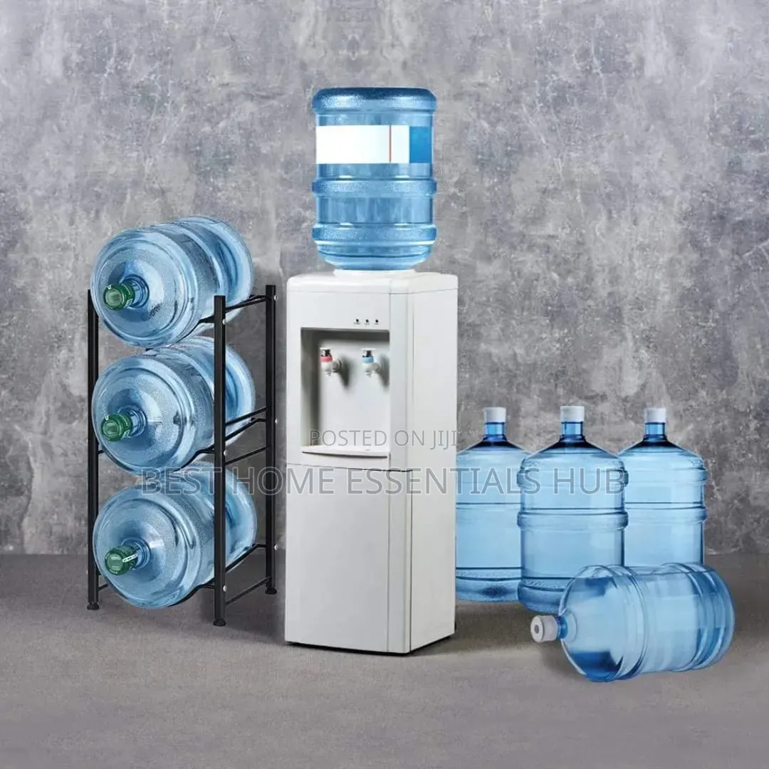 3 Tier Heavy Duty Water Bottle Holder Rack