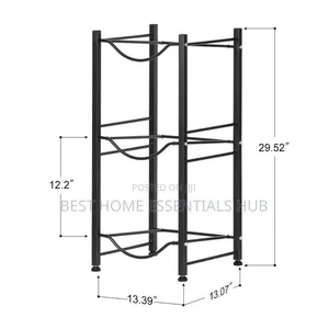 3 Tier Heavy Duty Water Bottle Holder Rack