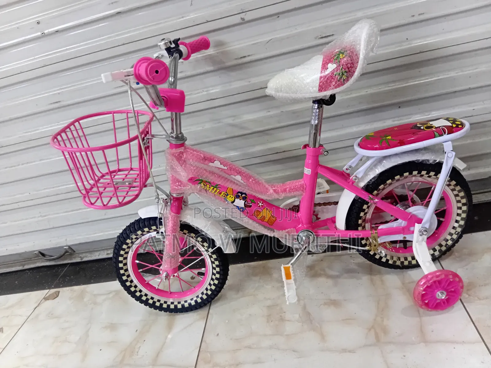 Kids Bicycle Size 12 Color Pink