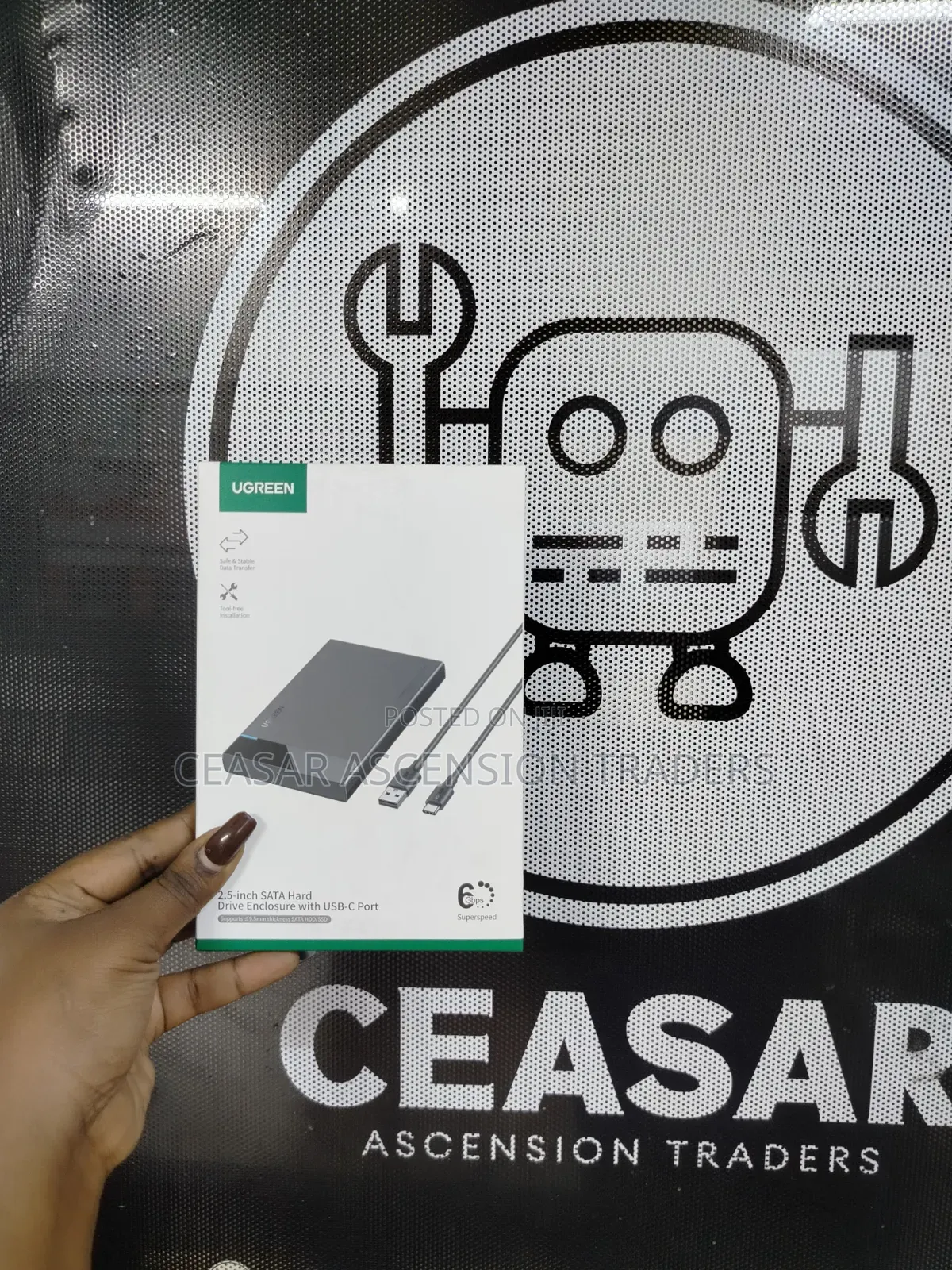 2.5 Inch Sata HDD Enclosure With Usb-C Port