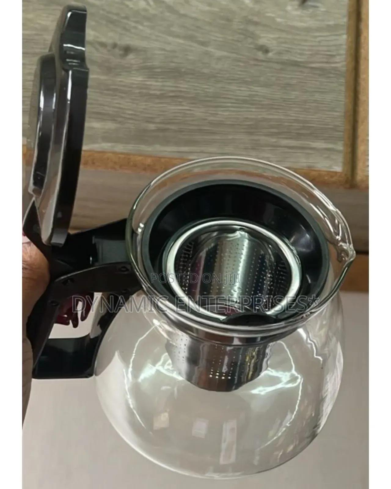 Tea Infusion Glass Teapot- 500ml Color: Clear Size: 500ml