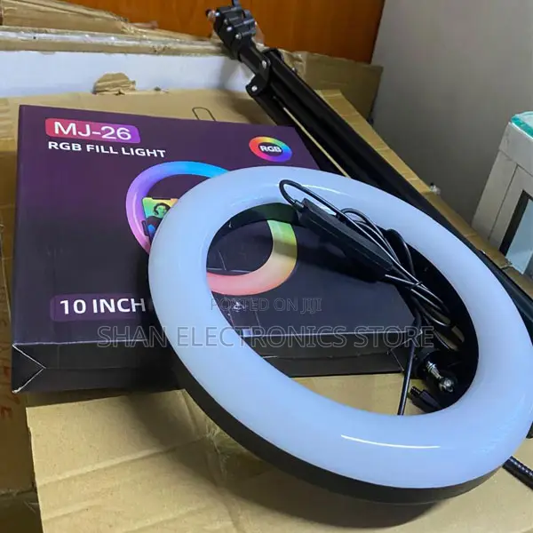 Affordable RGB Led Mj26 Ringlight 10 Inch Led Light