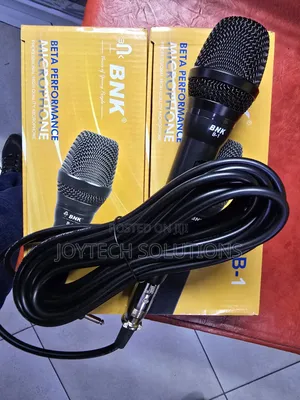Durable BNK B-1 Wired Mic With Heavy Duty Cable - New Stock!