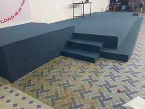 Beautiful Blue Navy Carpet for Church Stage Flooring