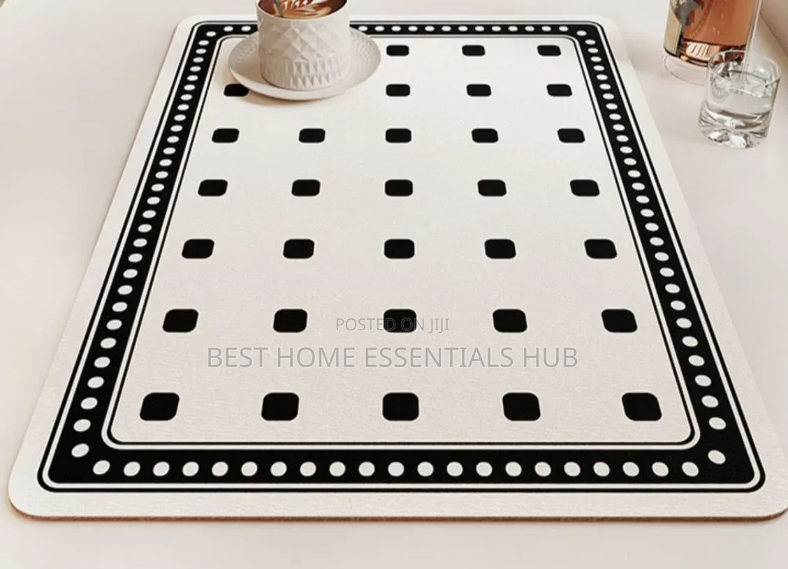 *Super Absorbent Nonslip Drain Dish Drying Mat -40*50