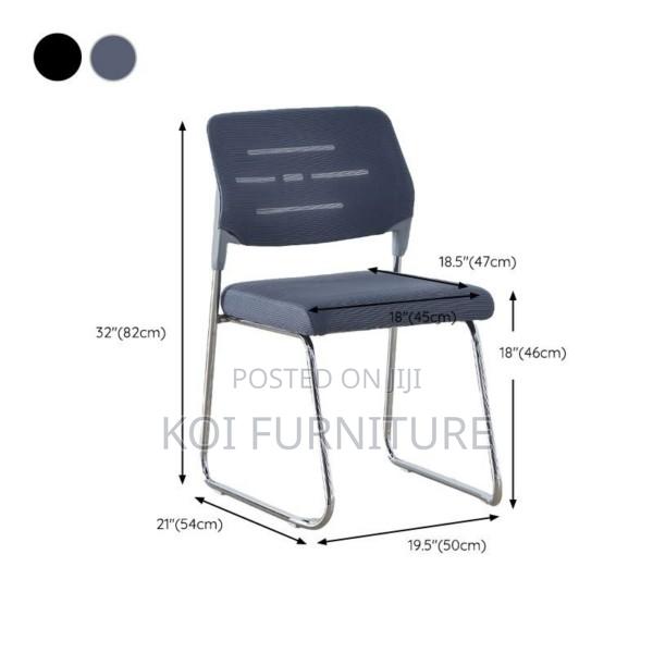 Visitor Chairs : Conference Reception Office Waiting Seat - thumbnail 2