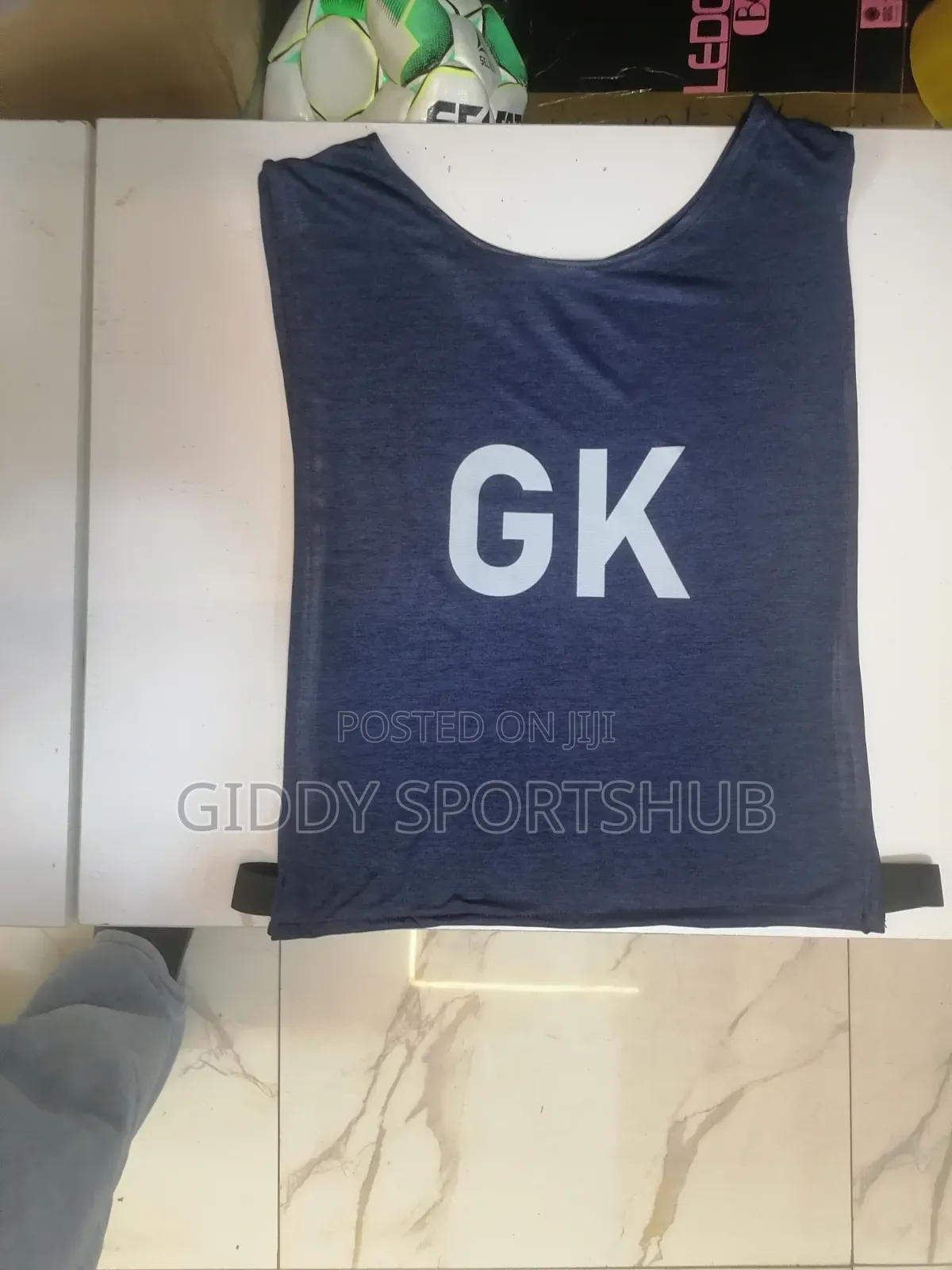 Dark Blue Color Netball Bibs