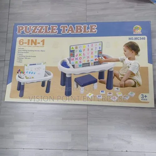 Puzzle Table 6 in 1
