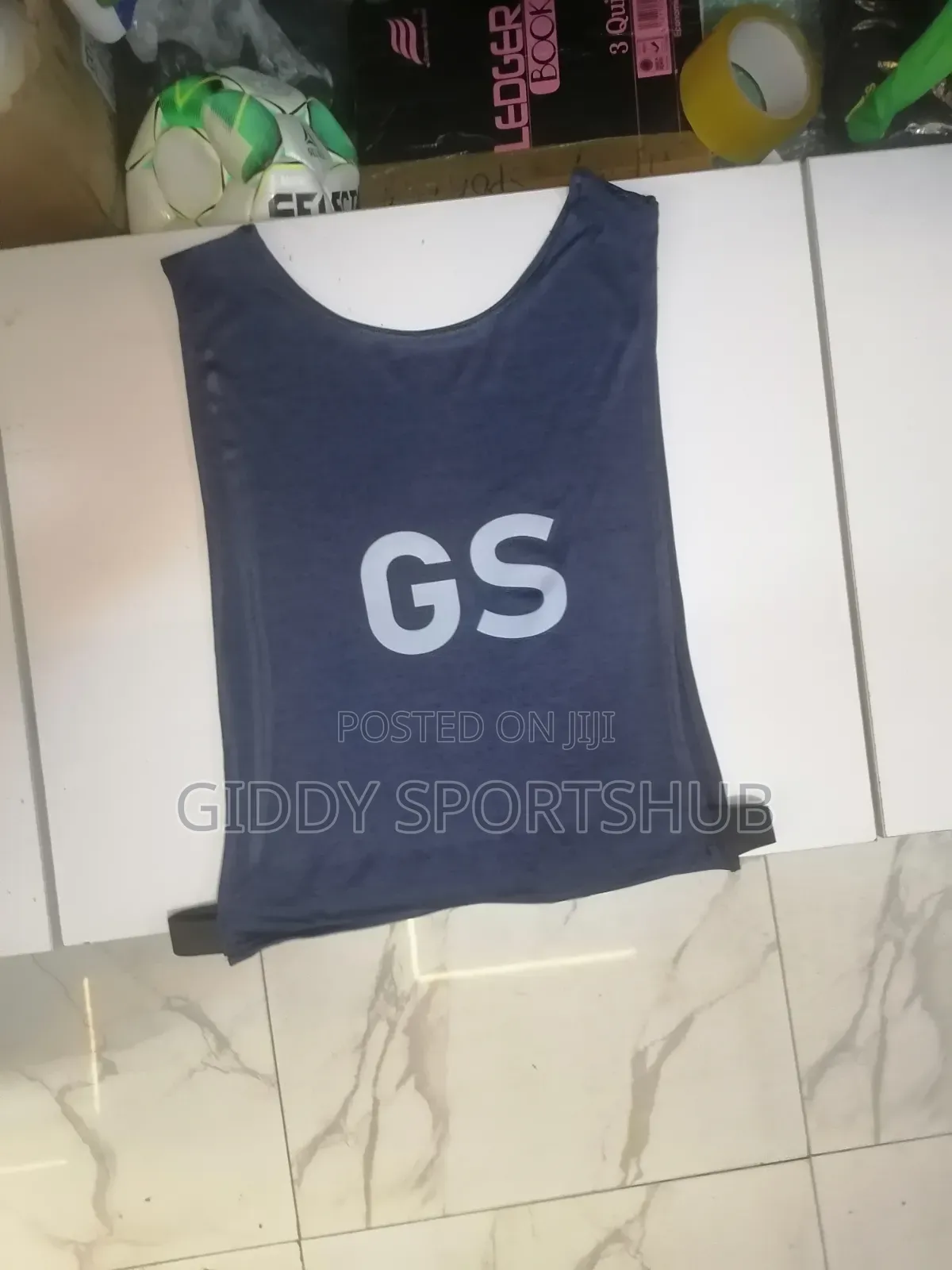 Dark Blue Color Netball Bibs