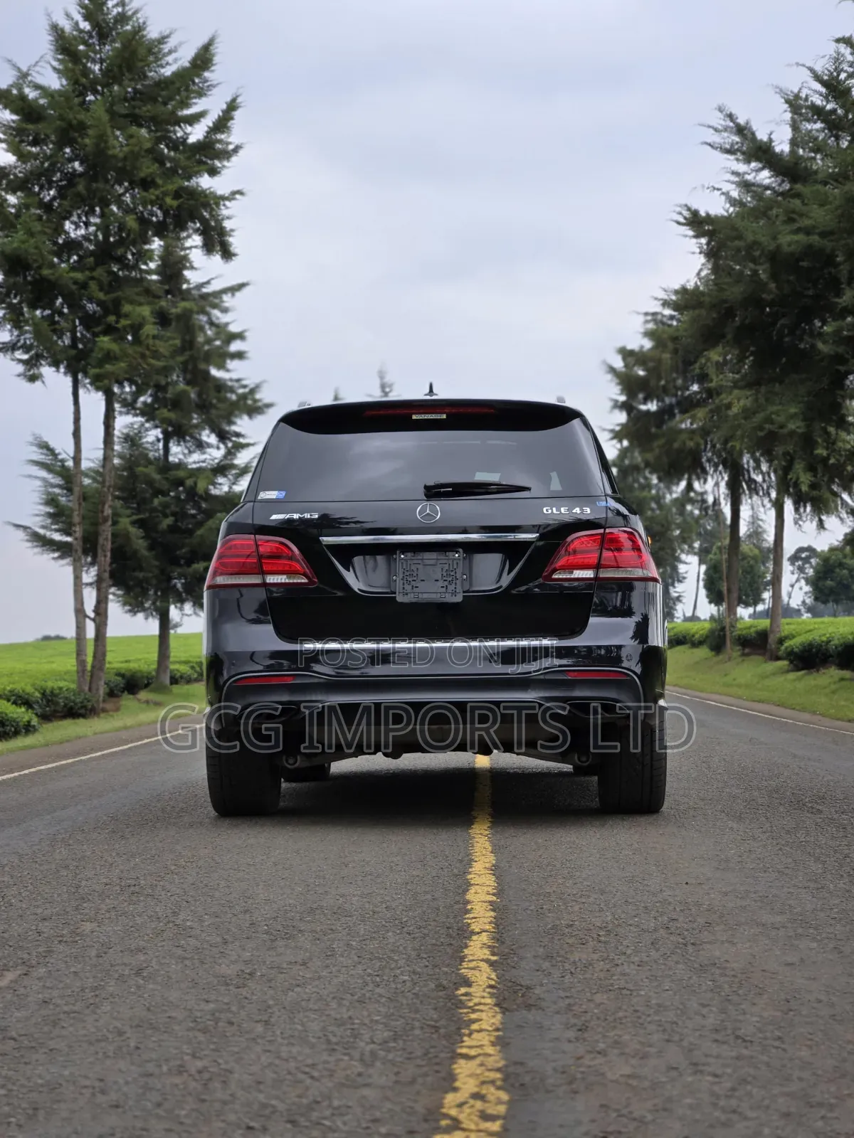 Mercedes-Benz GLE-Class AMG GLE 43 4MATIC 2017 Black
