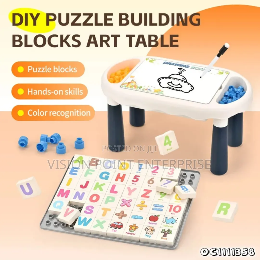 6 in 1 Puzzle Table, Puzzle Table