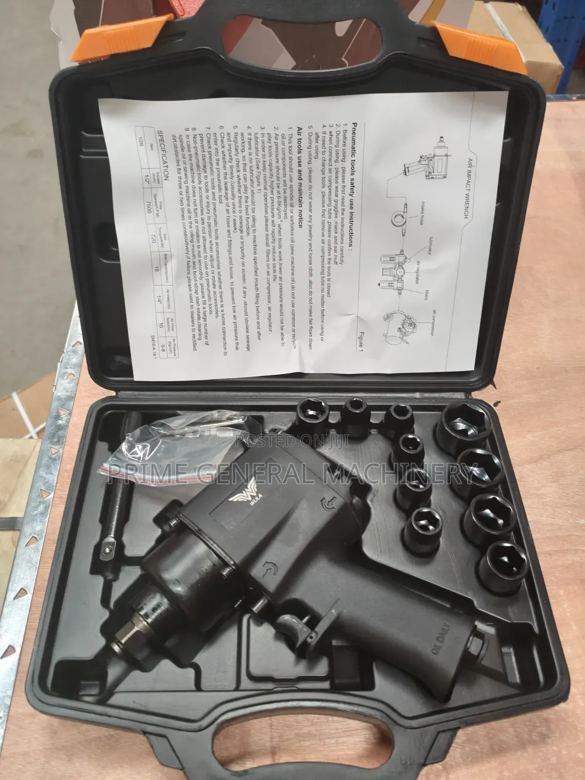 Pneumatic Half Inch Impact Wrench