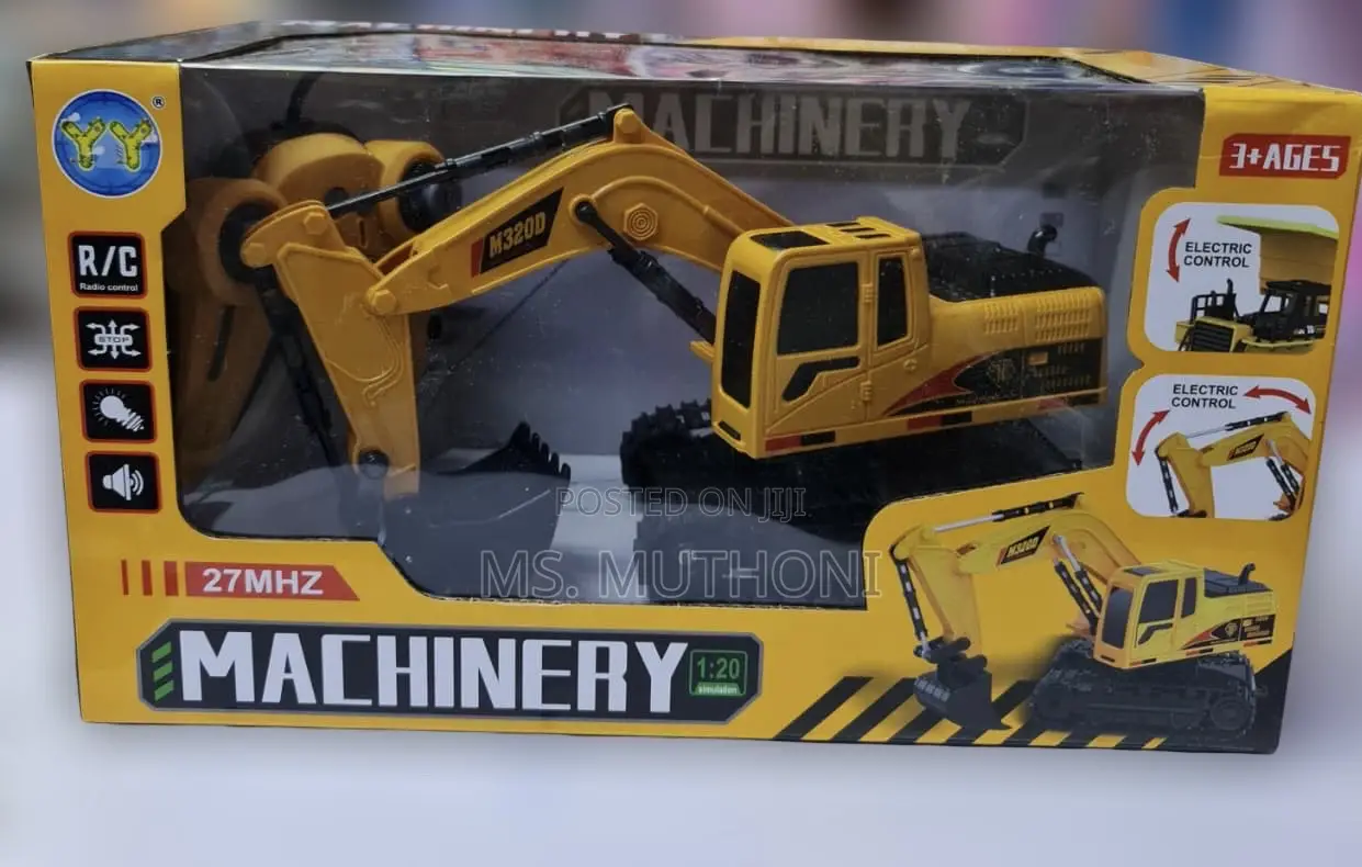 Machinery ‘ Remote-Control Excavator Toy