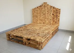 5×6 Pallet Bed With Storage Drawers – Strong Wooden Bed Frame