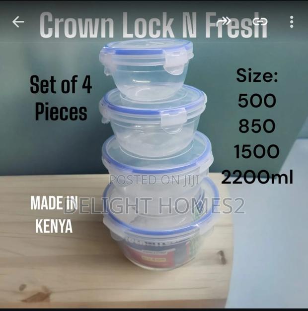 Crown Lock N Fresh Storage Containers_b - main view