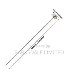 Bbq Thermometer 100cm Probe Meat Compost/Soil Stainless Steel Fast
