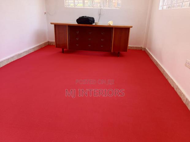 Luxury Red Office Carpet for Corporate Spaces