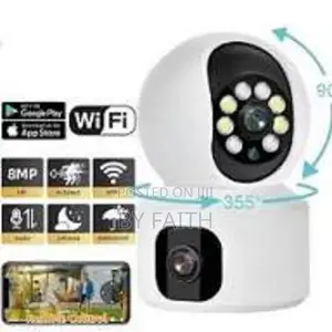 Dual Screen Wifi Ac V380 Baby Monitor CCTV Camera