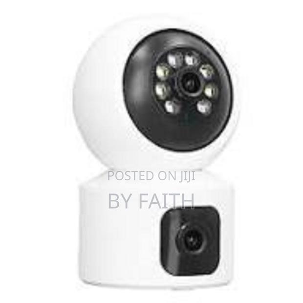 Dual Lens Smart Wifi Camera - PTZ + Fixed Lens 360°