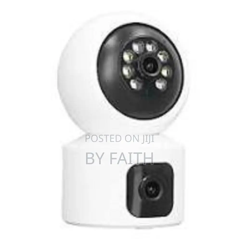 Dual Lens Smart Wifi Camera - PTZ + Fixed Lens 360°
