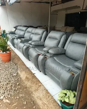 Grey Semi Recliner Seat