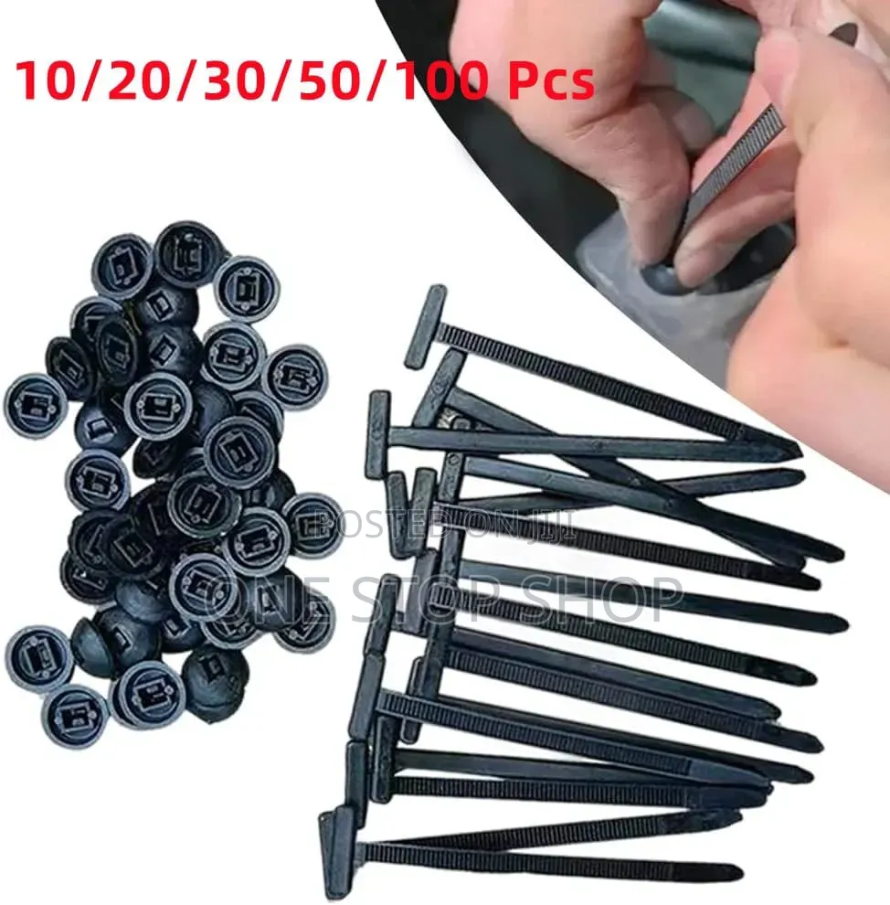 10pc Tie Wrap Button Used to Fix Loose Car Body Panels