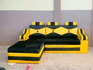 Yellow And Black Sof Seat